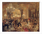 The Dinner at the Ball, 1878 by Adolph Friedrich von Menzel