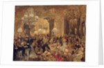 The Dinner at the Ball, 1878 by Adolph Friedrich von Menzel