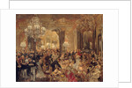 The Dinner at the Ball, 1878 by Adolph Friedrich von Menzel