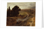 The Berlin-Potsdam Railway, 1847 by Adolph Friedrich von Menzel
