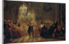 Flute Concert with Frederick the Great in Sanssouci, 1850-1852 by Adolph Friedrich von Menzel