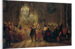 Flute Concert with Frederick the Great in Sanssouci, 1850-1852 by Adolph Friedrich von Menzel