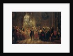 Flute Concert with Frederick the Great in Sanssouci, 1850-1852 by Adolph Friedrich von Menzel