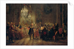 Flute Concert with Frederick the Great in Sanssouci, 1850-1852 by Adolph Friedrich von Menzel