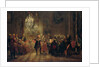 Flute Concert with Frederick the Great in Sanssouci, 1850-1852 by Adolph Friedrich von Menzel