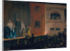 Théâtre du Gymnase in Paris, 1856 by Adolph Friedrich von Menzel