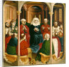The descent of the Holy Spirit (Pentecost). The Wings of the Wurzach Altar, 1437 by Hans Multscher