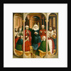 The descent of the Holy Spirit (Pentecost). The Wings of the Wurzach Altar, 1437 by Hans Multscher
