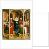 The descent of the Holy Spirit (Pentecost). The Wings of the Wurzach Altar, 1437 by Hans Multscher