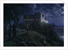 Castle Scharfenberg at Night, 1827 by Ernst Ferdinand Oehme