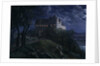 Castle Scharfenberg at Night, 1827 by Ernst Ferdinand Oehme
