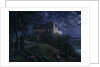Castle Scharfenberg at Night, 1827 by Ernst Ferdinand Oehme