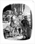 Frederick I Meal in Heidelberg Castle 1462 by Adrian Ludwig Richter