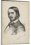 Georg Herwegh, 1840s by Johann Heinrich Richter