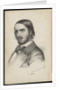 Georg Herwegh, 1840s by Johann Heinrich Richter