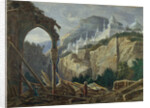 Stage design for the opera Ruslan and Lyudmila by M. Glinka, 1842 by Andreas Leonhard Roller