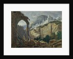 Stage design for the opera Ruslan and Lyudmila by M. Glinka, 1842 by Andreas Leonhard Roller