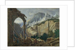 Stage design for the opera Ruslan and Lyudmila by M. Glinka, 1842 by Andreas Leonhard Roller