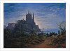 Gothic Church on a Rock by the Sea, 1815 by Karl Friedrich Schinkel
