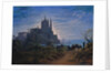 Gothic Church on a Rock by the Sea, 1815 by Karl Friedrich Schinkel