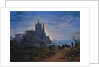 Gothic Church on a Rock by the Sea, 1815 by Karl Friedrich Schinkel