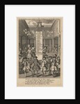 Wind dealers dropping money..., ca 1720 by Schmid