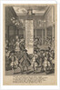 Wind dealers dropping money..., ca 1720 by Schmid