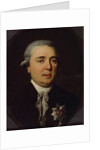 Portrait of Count Alexander Romanovich Vorontsov by Johann Heinrich Schmidt