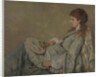 Portrait of the Artists Wife, 1872-1873 by Franz Otto Scholderer