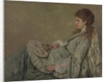 Portrait of the Artists Wife, 1872-1873 by Franz Otto Scholderer