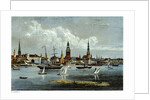 View of Riga, ca 1855 by Wilhelm Siegfried Stavenhagen