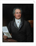 Portrait of the author Johann Wolfgang von Goethe by Joseph Karl Stieler