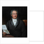 Portrait of the author Johann Wolfgang von Goethe by Joseph Karl Stieler