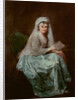 Self-portrait with monocle, 1777 by Anna Dorothea Therbusch-Lisiewska
