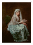 Self-portrait with monocle, 1777 by Anna Dorothea Therbusch-Lisiewska