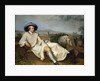 Goethe in the Campagna, 1787 by Johann Heinrich Wilhelm Tischbein