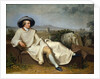 Goethe in the Campagna, 1787 by Johann Heinrich Wilhelm Tischbein