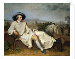 Goethe in the Campagna, 1787 by Johann Heinrich Wilhelm Tischbein