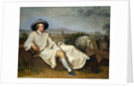Goethe in the Campagna, 1787 by Johann Heinrich Wilhelm Tischbein