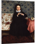On the Sofa, 1872 by Heinrich Wilhelm Trübner