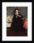 On the Sofa, 1872 by Heinrich Wilhelm Trübner
