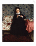 On the Sofa, 1872 by Heinrich Wilhelm Trübner