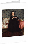On the Sofa, 1872 by Heinrich Wilhelm Trübner