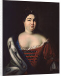 Portrait of Empress Catherine I., Early 18th cen by Johann-Heinrich Wedekind