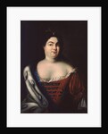 Portrait of Empress Catherine I., Early 18th cen by Johann-Heinrich Wedekind