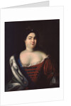 Portrait of Empress Catherine I., Early 18th cen by Johann-Heinrich Wedekind