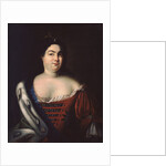 Portrait of Empress Catherine I., Early 18th cen by Johann-Heinrich Wedekind