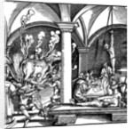 Torture. Illustration from the book Phisicke Against Fortune by Petrarch, 1532 by Hans Weiditz the Younger