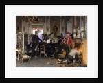In the Troops Quarters outside Paris, 1894 by Anton von Werner