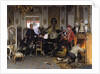 In the Troops Quarters outside Paris, 1894 by Anton von Werner